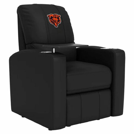 DREAMSEAT Stealth Power Plus Recliner with Chicago Bears Secondary Logo XZ520823901CDSMHTUSBBLK-PSNFL20031